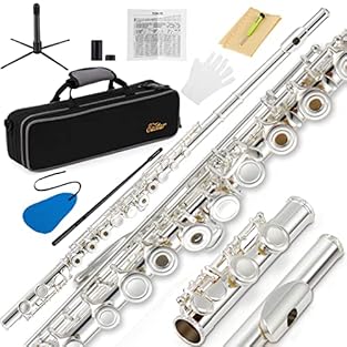 ✨FRIENDLY FOR ALL — The Eastar flute features an undercut beveled embouchure that is a breeze to blow, and double-bladder pads that provide superior comfort. Perfect for both beginners and advanced players, also an excellent choice for daily practice...