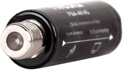 Miniatura 4 de FiveStarCable El filtro LTE mejora las señales de antena de TV - Purificador de señal de antenas HDTV - Filtra la señal 4G para canales claros -