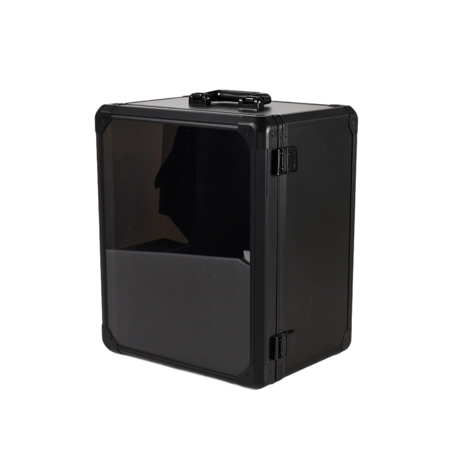 Scatola Espositiva con Maniglia | Portatile, Rigido, Espositore per Action Figure con Chiusura metalliche, Libreria