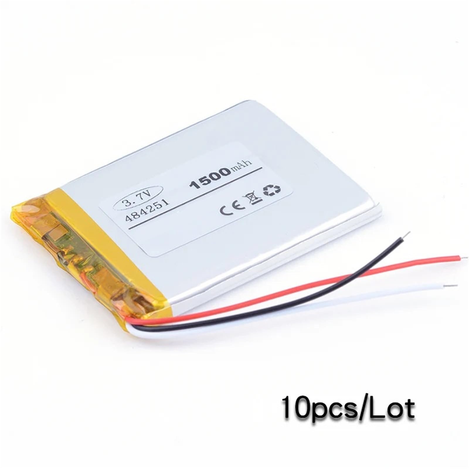 484251 3,7 V 1500 mAh ﻿1/10 pièces(10PCS)