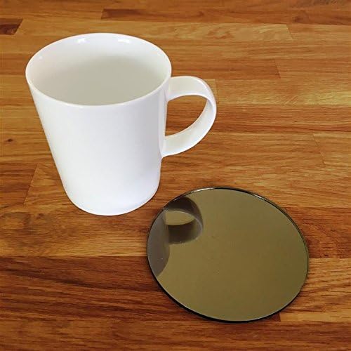 Round Coaster Set - Gold Mirror - Set of 4