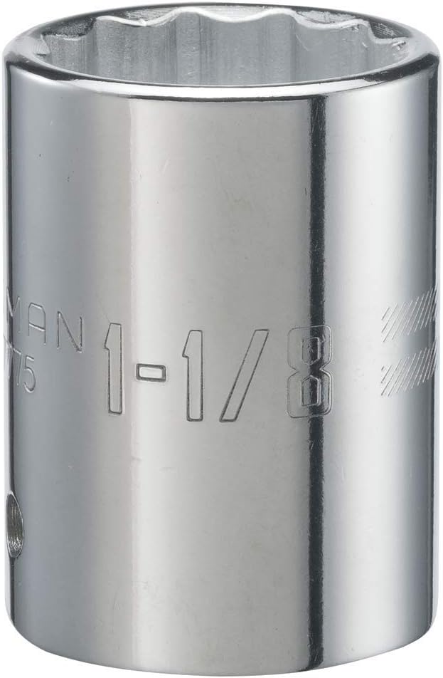 CRAFTSMAN Shallow Socket, SAE, 3/4-Inch Drive, 1-7/8-Inch, 12-Point (CMMT47787)