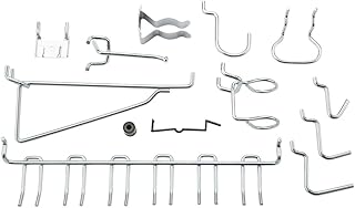 National Hardware N112-062 N112-062 V2396 Peg Hook Assortment in Zinc Plated, Pack of 47