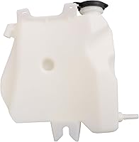 Vista 198 de TRQ Botella de desbordamiento del tanque de expansión del depósito de refrigerante del radiador compatible con Porsche Macan 2015-2018