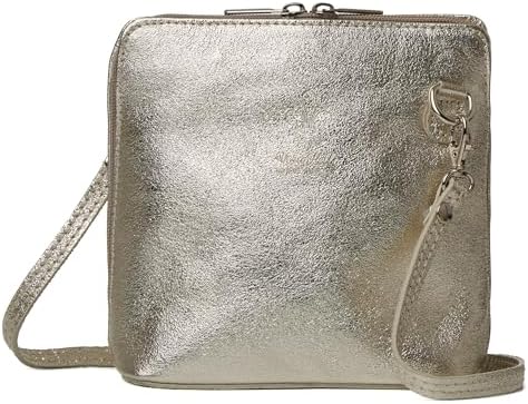 Small Vera Pelle Handbag Genuine Leather Cross Body Bag for Women Italian Mini Shoulder Bag Highquality Strap