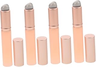 DOITOOL 4pcs Pink Silicone Lipstick Brush wit...