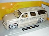 Modell ist Neu und OVP Jada Chevrolet Chevy Suburban Weiss Tuning 1/18 Modellauto Modell Auto