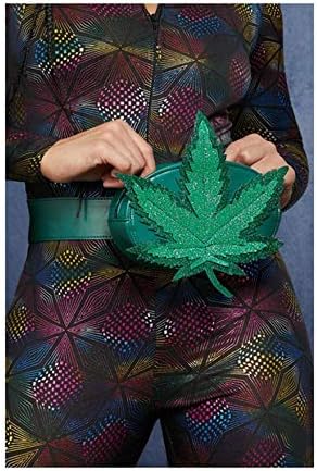 Smiffys Fever Cannabis Bum Bag, Fever Accessories Fancy Dress, Fever Dress Up Accessories