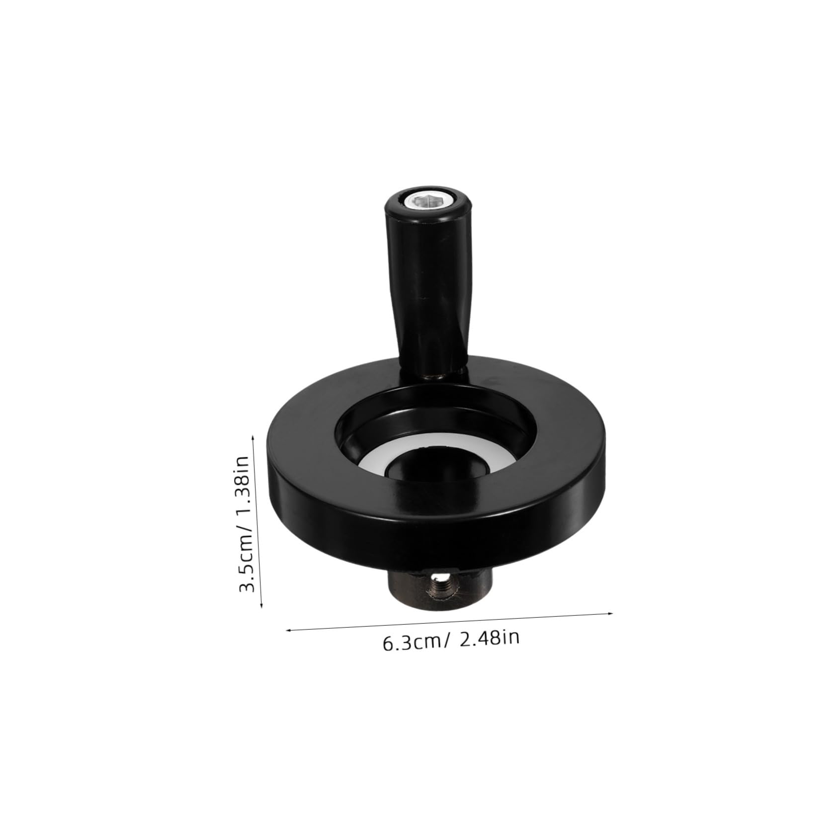 HOMOCONO Handwheel Top Screw Round Aluminum Hand Wheel for Milling Machine Accessories
