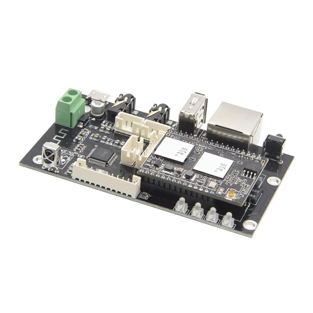 Placa de Receptor de Audio Inalámbrico D50, Módulo de Música Estéreo Bluetooth WiFi, Placa de Receptor Inalámbrico Multiroom.