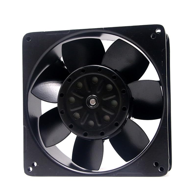 5656S 135x135x38mm 230V AC 30W All-Metal High-Temperature Resistant Fan for Electrical Control Cabinets & Industrial