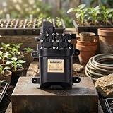 12V Electric Sprayer Pump Smart Shut-Off Car Wash