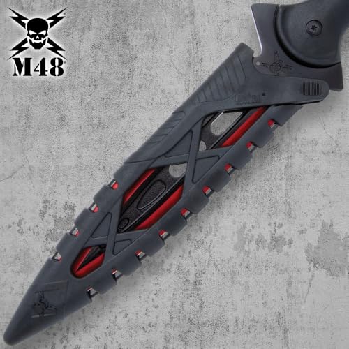image for United Cutlery M48 Kommando Red Talon Survival Spear | Practical Tool 