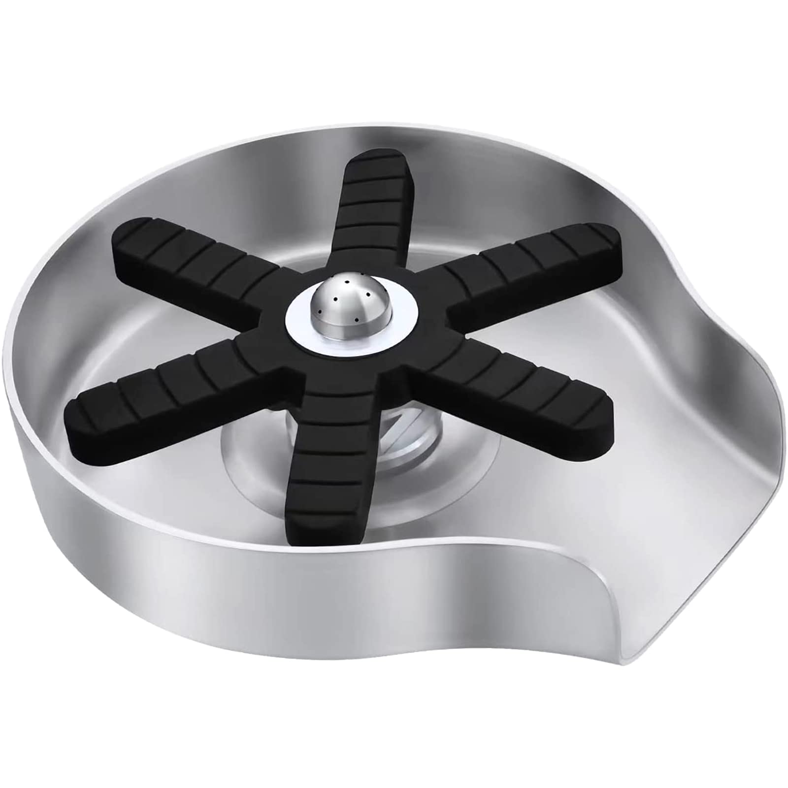 Lavavetri Automatico per Lavelli da Cucina, Lavabottiglie per Tazze di Vetro con Tubo di Ingresso dell'Acqua da 1/4, Lavabicchieri per Bar Ad Alta Pressione, per Casa, Hotel, Ristorante