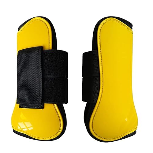 Botas de tendão de cavalo, casca dura de PU, forro de neoprene. Para proteger as pernas do cavalo