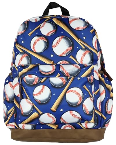 Baseball Sports Kids Backpack Batter Up! Homerun Boys 16