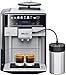 Siemens TE657F03DE EQ.6 plus S700 Extraklasse Kaffeevollautomat inklusive Milchbehälter, Edelstahl