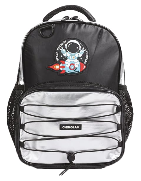 CHIMOLA Unisex Çocuk Sırt Çantası, Siyah, M
