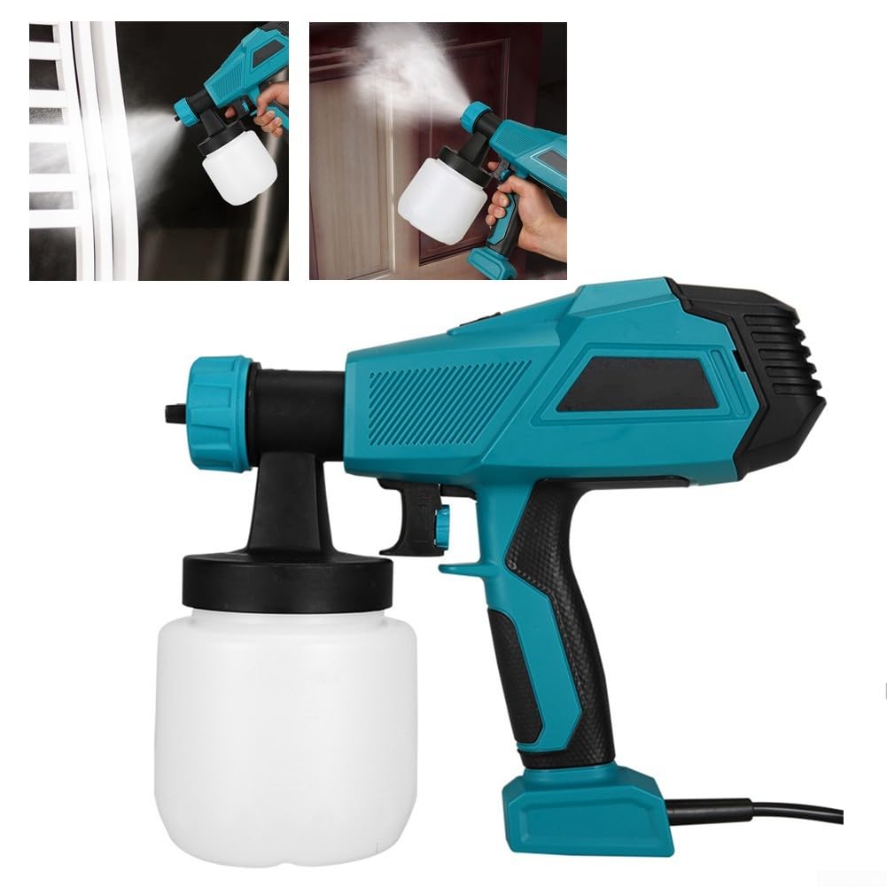 Pulverizador Eléctrico Pasteles 500W Doble Pulverizador Eléctrico(Grey)