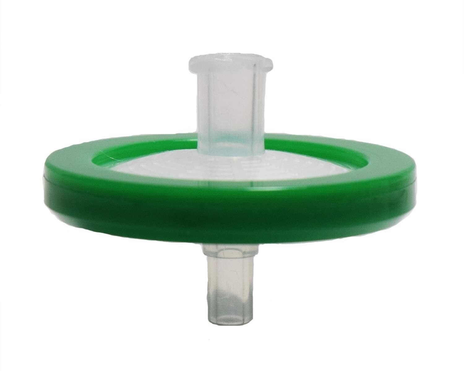 Filtro de Jeringa Estéril - PES 0,22μm 30mm Verde - Paquete de 30 para Filtración de Laboratorio
