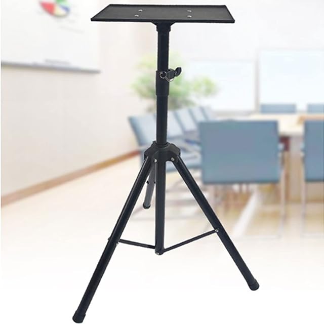 Laptop Tripod Stand Folding Laptop Table Tripod Projector Stand &Adjustable Height Portable Projector Stand Gaming Computer Desk Laptop Tablet Stand Tray Bedside Sofa Armchair Crafting Jigsaw