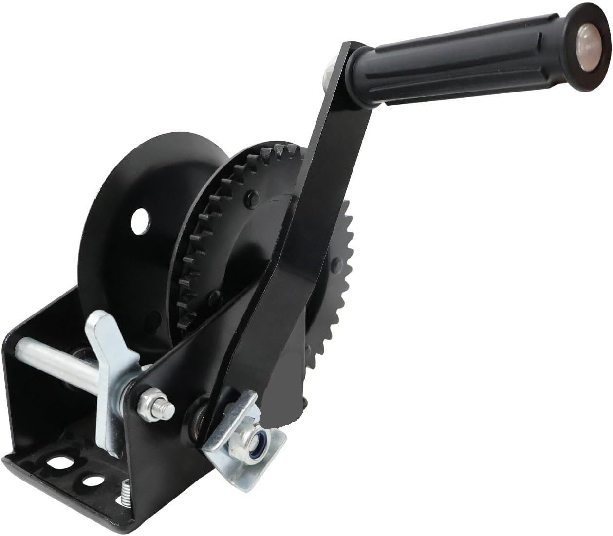 Hand Crank Winch, Hand Winch Manual Capable of Bringing Webbing and Cables,Boat Trailer Winches