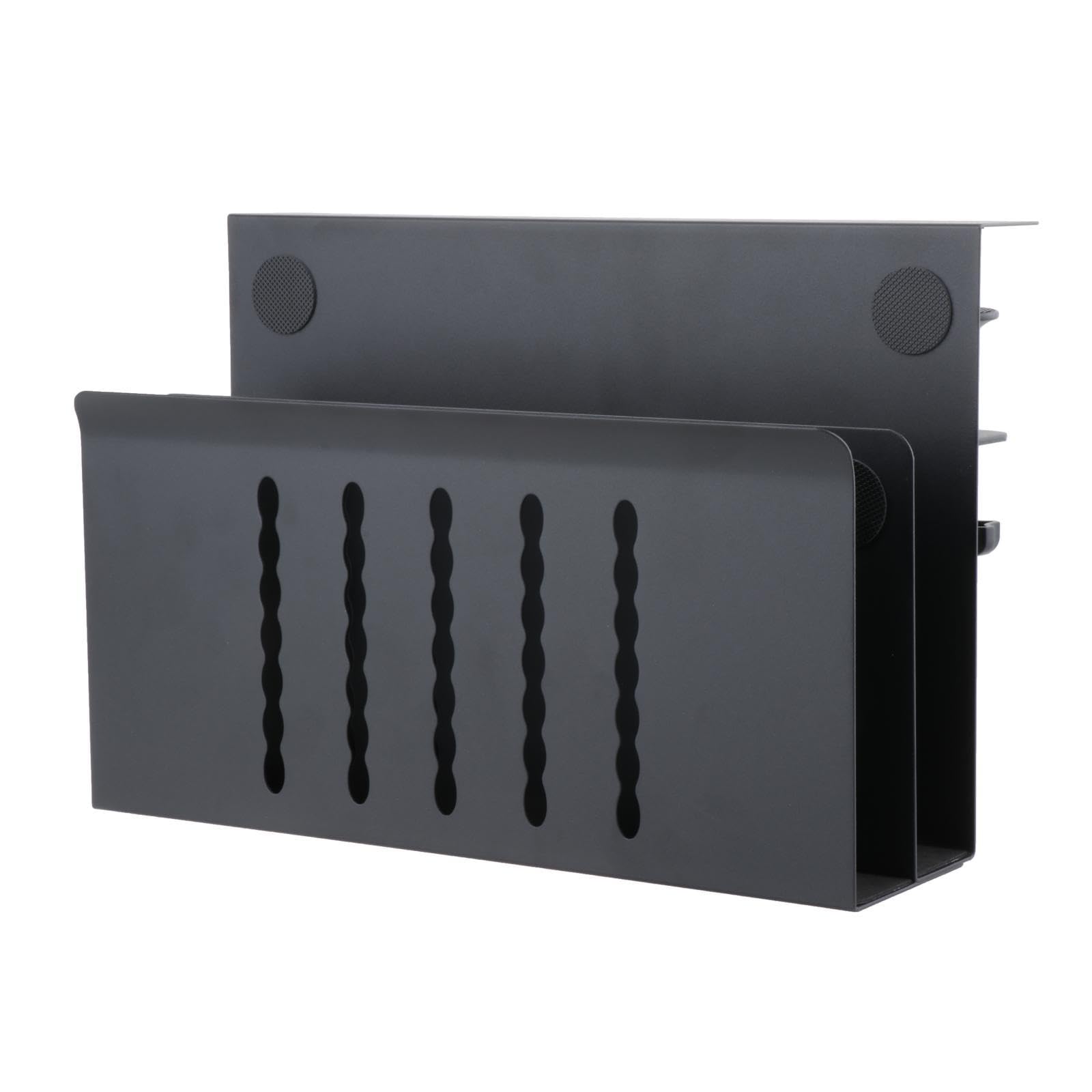 Organizer da scrivania con portapenne, da appendere, con morsetto