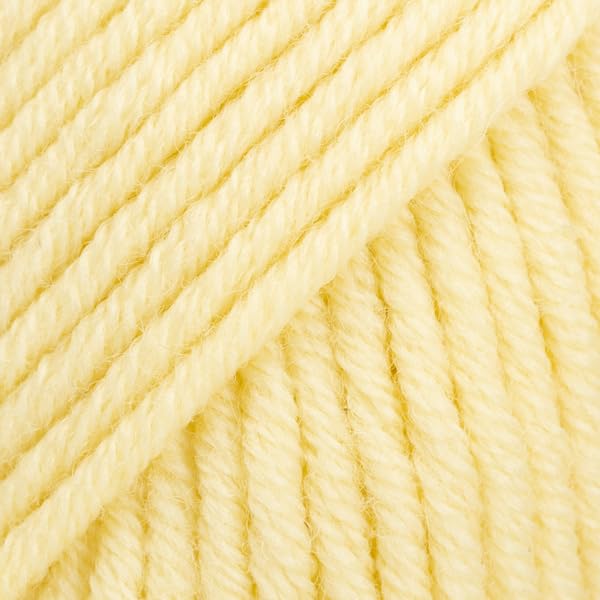 DROPS Big Merino Superwash Wolle – Aran-Garn, 50 G Knäuel, Maschinenwaschbar & Superweich | Farbe 23 Eisblau