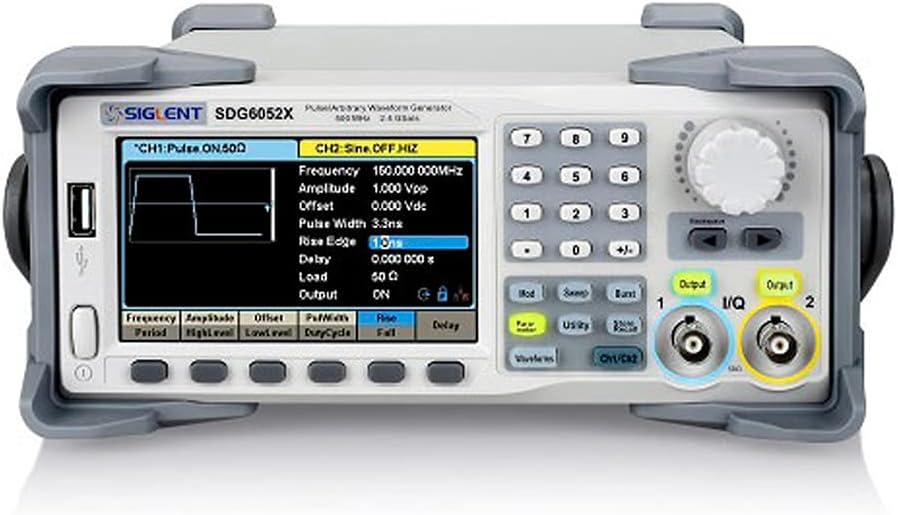SDG6052X Function/Arbitrary Waveform Generator Signal Generator Bandwidth 500 MHz