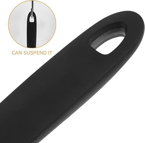 Miniatura 8 de Kichvoe Espátula de silicona Wok con mango de acero inoxidable resistente al calor espátula ancha para tortitas utensilios de cocina antiadherentes