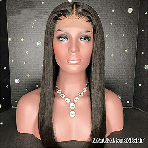 Anmer Fashion Glueless Silk Top Full Lace Wig Pre Plucked Brazilian Remy Silky Straight Human Hair 5X4.5 Silk Base Lace Front Wig With Baby Hair For Women (20'', 150% Density Silk Top Full Lace Wig) #TOP1
