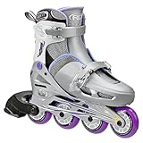 Roller Derby Girls Cobra Adjustable Inline Skate, Small