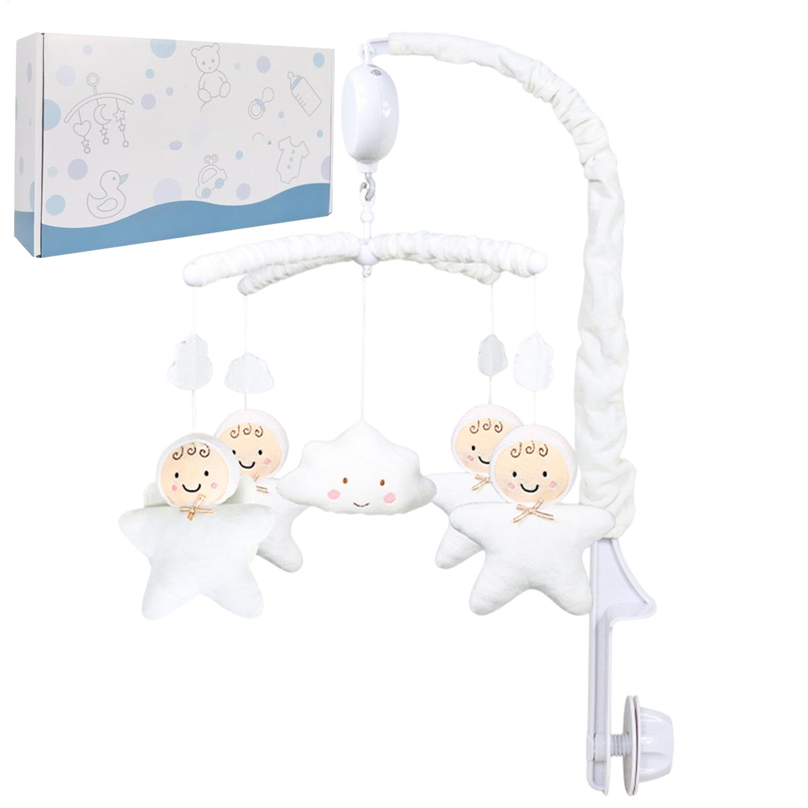 Bébé berceau mobile pour filles, bébé berceau musical mobile Toy siège de
