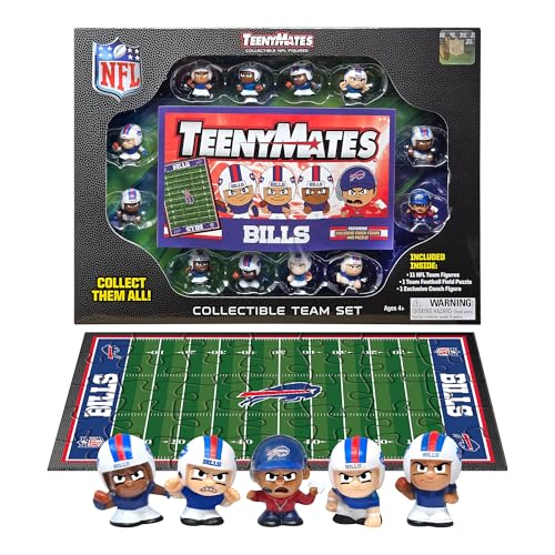 Party Animal TeenyMates NFL Football Action Figures Gift Set Buffalo Bills