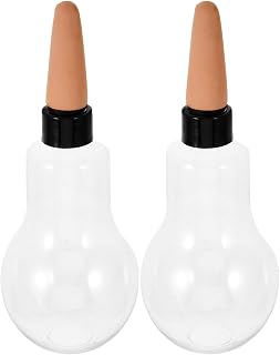2pcs Bulb Shaped Self Watering Stakes for Houseplants and Succulents