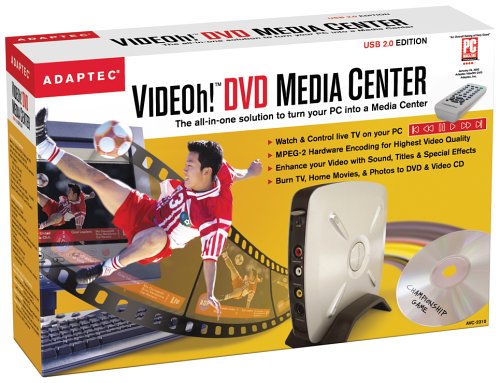 Adaptec AVC-2310 VIDEOH! DVD Media Center USB2.0 Edition