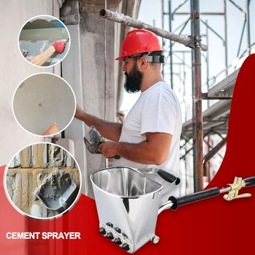 Pulvérisateur de ciment anti-fatigue pour peindre les plafonds sans échelle - 4