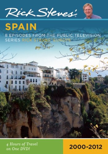 Rick Steves' Spain travel guide book idioma inglés para turismo en España y Europa