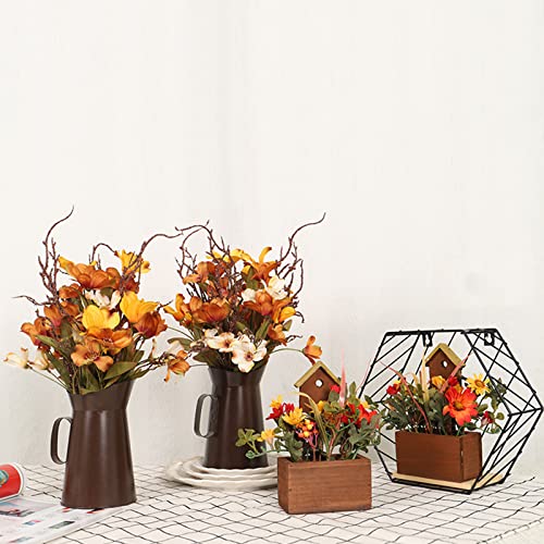 Simulation florale d'Halloween et artisanat d'ornement durable