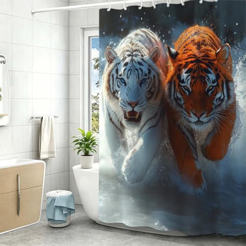 Rideau de douche pour baignoire d'hôtel et famille - 3