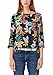 Produktbild s.Oliver RED LABEL Damen Crêpe-Bluse mit Musterprint navy AOP 38