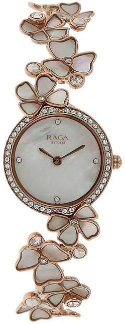 Titan Raga Analog Mother of Pearl Dial Women's Watch NM95030WM01/NN95030WM01/NP95030WM01