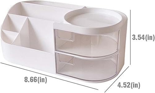 Miniatura 2 de MLAFE Kawaii - Caja de almacenamiento de artículos de papelería, organizador de maquillaje, suministros de cuenta de mano, lindo organizador