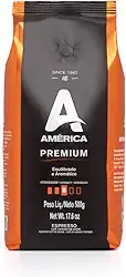 América Café Torrado Em Grãos Premium 500 G