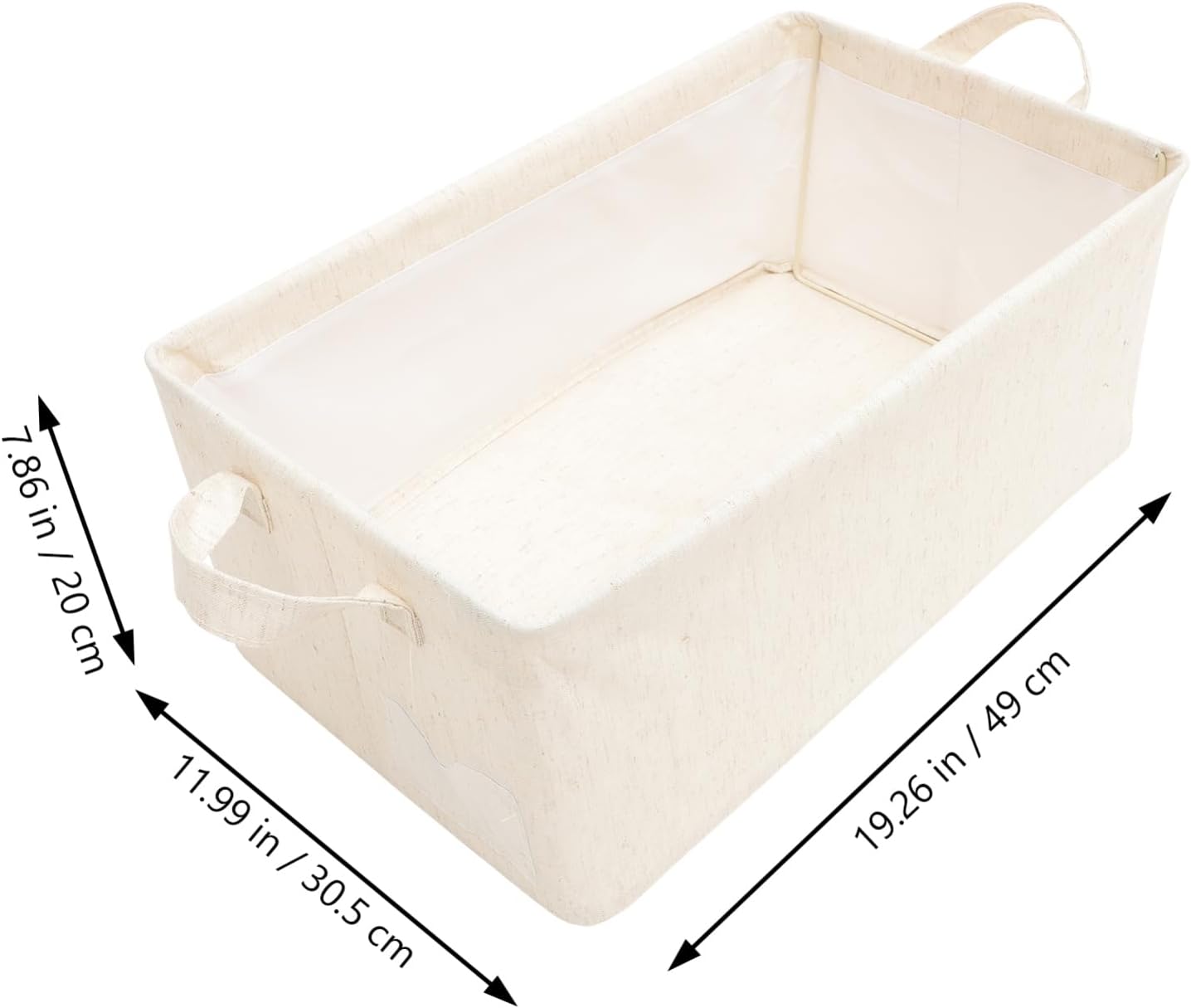 MAGICLULU Capacity Cloth Storage Box Multi Function Organizer for Clothes and Sundries Design for Home Dorm and Closet No Cover Versatile Storage