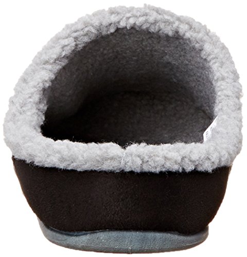 Deer Stags Unisex Nordic Microsuede Slipper / Black / Men's 7 Us / Wide #TOP2