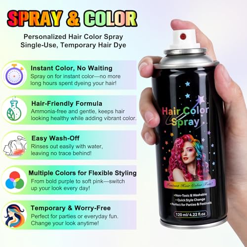 Blue Hair Dye Temporary Wax 4.06 oz miniatura 5