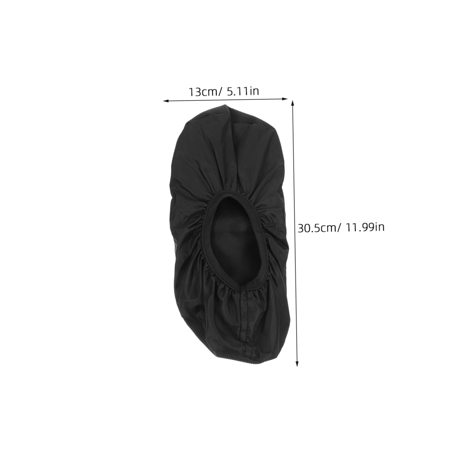 TEHAUX Elastic Comfortable Shoe Covers 1 Pair of Polyester Antiskid Covers for Home Use Washable Rainproof for Indoor Outdoor