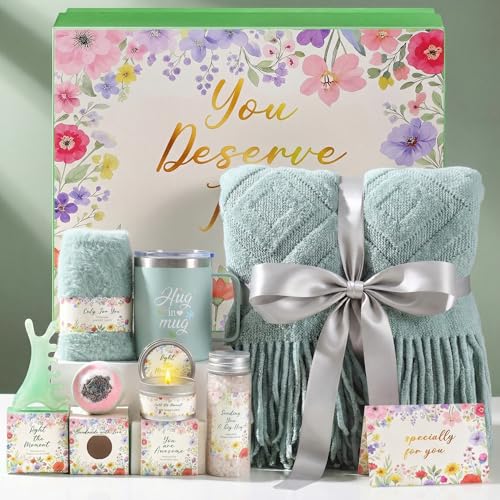 MUGIQUE Self Care Gifts for Women,Get Well Soon Gift Baskets
