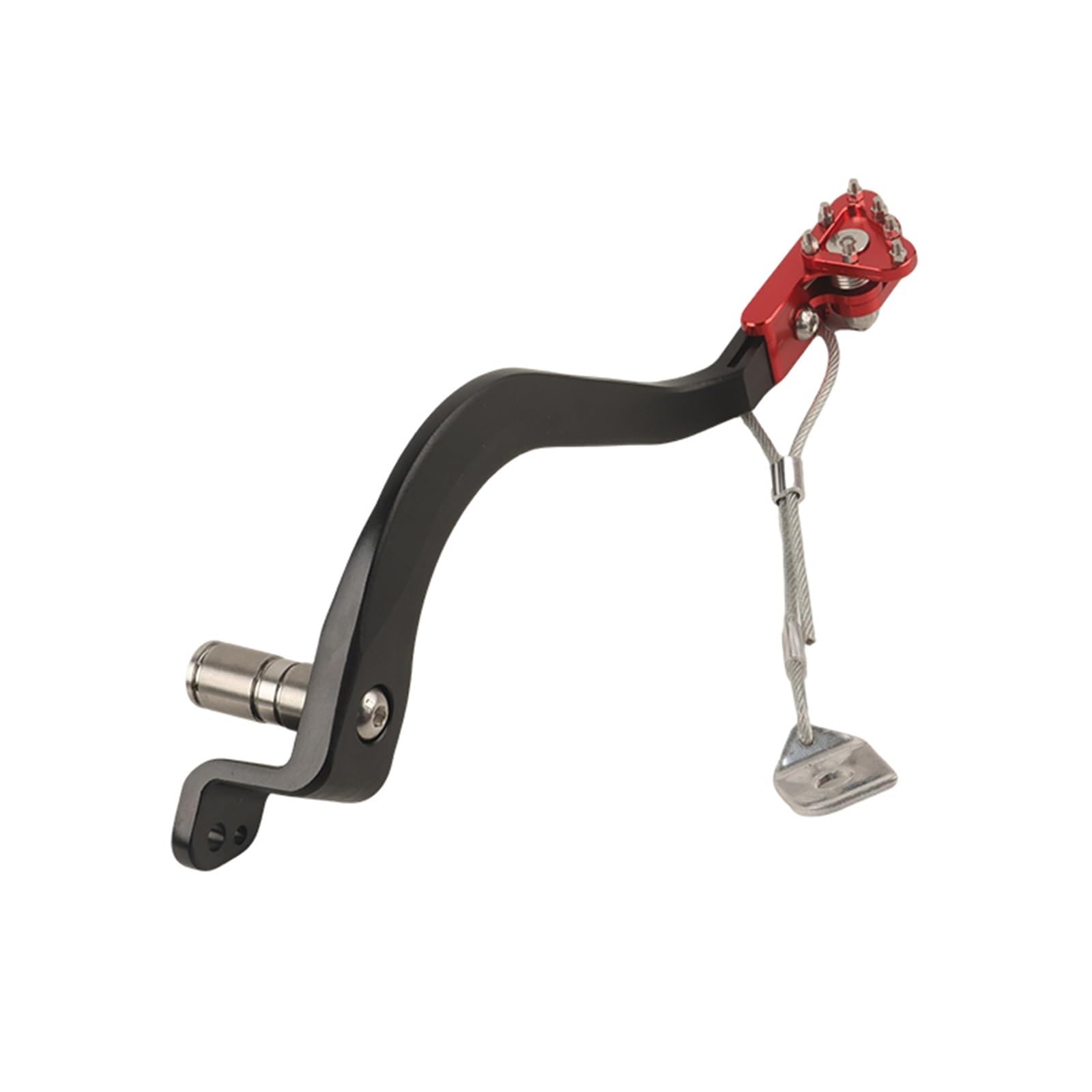 Emympuksck Red For Crf300l Crf300 Rally Crf 300L Crf 300 L 2021-2025 Motorcycle Foldable Forged Rear Foot Brake Pedal Lever